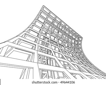 three-dimensional abstract