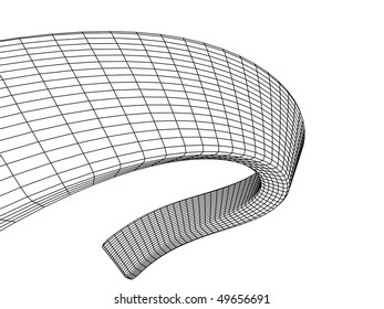 three-dimensional abstract