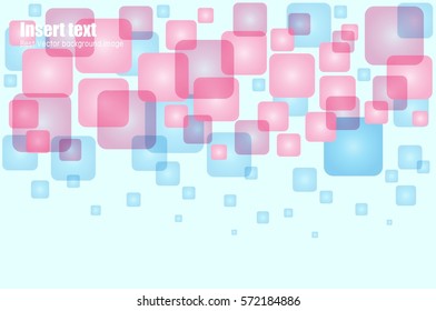 Three-dimensional arrangement and pattern design of square

