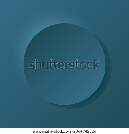three-dimensional ball of blue color