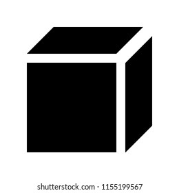 three-dimensional cube geometry