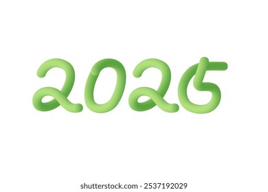 Three-dimensional and cute green 2025