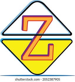 three-dimensional design of a number that is commonly used, with a mix of colors in the numbering.