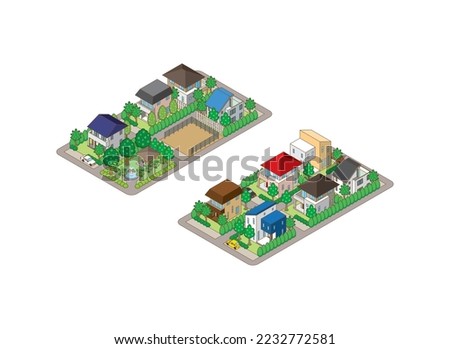 A three-dimensional illustration of a building. Cityscape view.