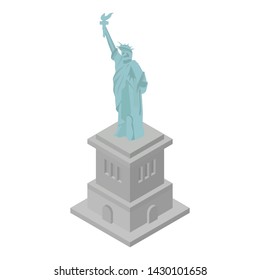 Three-dimensional illustration Remember the Statue of Liberty.