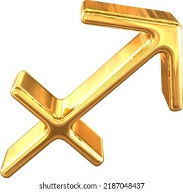Three-dimensional sign of the zodiac.