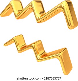 Three-dimensional sign of the zodiac.