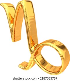 Three-dimensional sign of the zodiac.