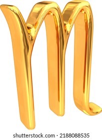 Three-dimensional sign of the zodiac.