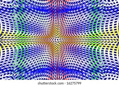three-dimensional spider web all colors by combining with each other, especially for funds