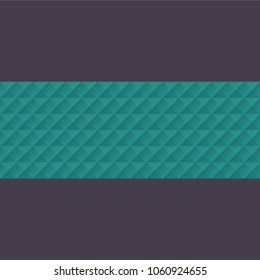 
Three-dimensional squares, dark colors and calm mood