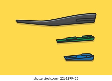 Three-Layered Comfortable Shoes Insoles, Arch Support Insole vector illustration. Fashion object icon concept. Insoles for a comfortable and healthy walk vector design with shadow. Insole icon logo.