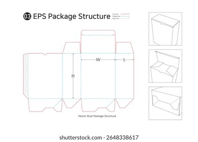 It is a three-sided adhesive one-touch box that adheres to the side and bottom, making it quick to assemble and easy to pack.