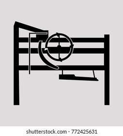 Threshing-machine, Tresher silhouette