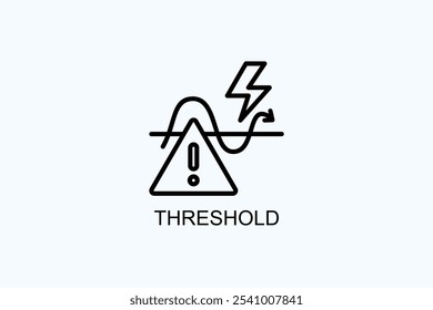 Threshold Vector Or Logo Sign Symbol Illustration