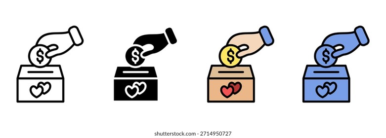 Thrift Shop icon multiple. icon set. Clothing Hanger, Shopping Bag, Price Tag, Cash Register, Dollar Sign, Donation Box, Vintage Dress, Sewing Machine, Recycling Symbol, Furniture, Shopping Cart, T S