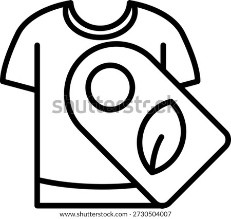Thrift shop Line vector Icon Design