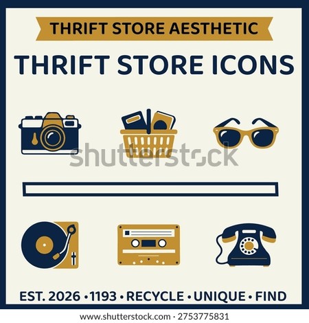Thrift Store Aesthetic And Icons