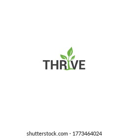 Thrive Logo Concept For Your Business 