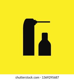 Throat spray icon vector