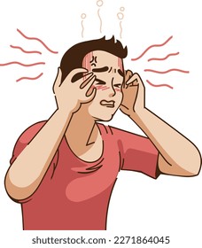 Throbbing headache Symptoms of heat stroke