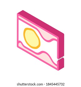thrombus health problem isometric icon vector. thrombus health problem sign. isolated symbol illustration