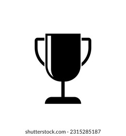 Thropy, Cup Icon. Winner, Champion Symbol.