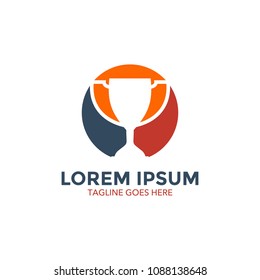 thropy logo. icon. vector illustration