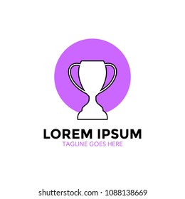 thropy logo. icon. vector illustration
