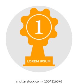 thropy vector ilustration.cup vector.vector EPS 10