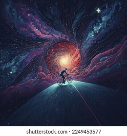 through space, time and cosmos