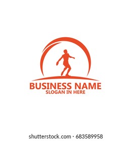 Throw Discs Logo Template Design