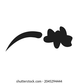 Throw Trash Symbol Icon for Clean Environment Campaign