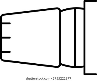 Thrust Vectoring Illustration vector Icon Design