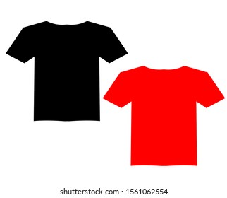 thsirt vector template.clothing vector.vector EPS 10
