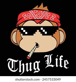 Thug Life - Funny Icon Meme