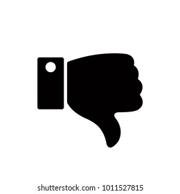thum up and down icon vector black and white