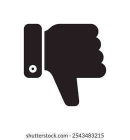 Thumb Down, Dislike icon. Simple vector sign.