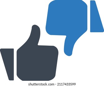 Thumb Up and Thumb Down icon
