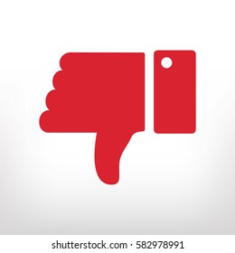 Thumb down icon 