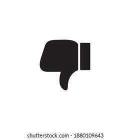thumb down icon symbol sign vector