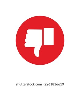 thumb up - thumb down icon vector design template in white background