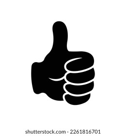 thumb up - thumb down icon vector design template in white background