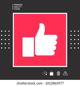 Thumb up gesture