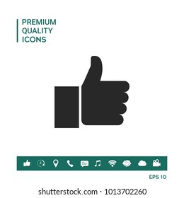 Thumb up gesture