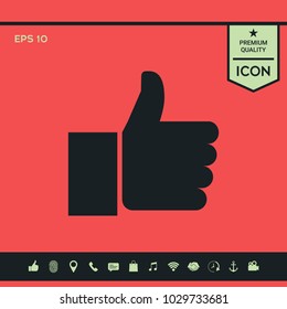Thumb up gesture