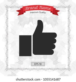 Thumb up gesture