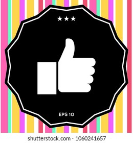 Thumb up gesture