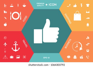 Thumb up gesture
