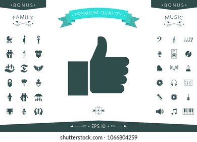 Thumb up gesture